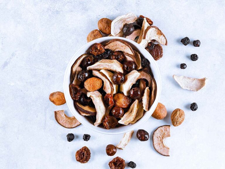 PlantLife nuts and dried fruit in a bowl