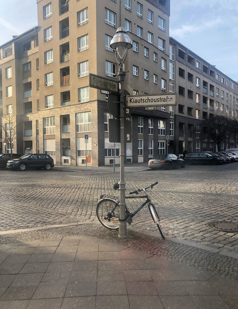 Bicycle on the street