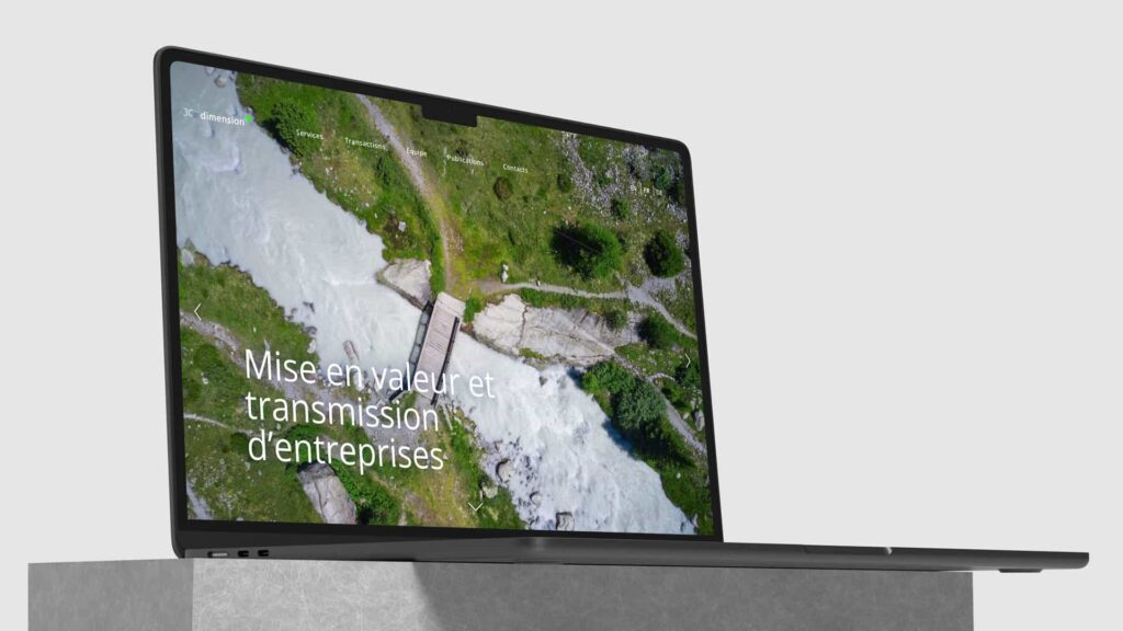 Computer show Dimension website