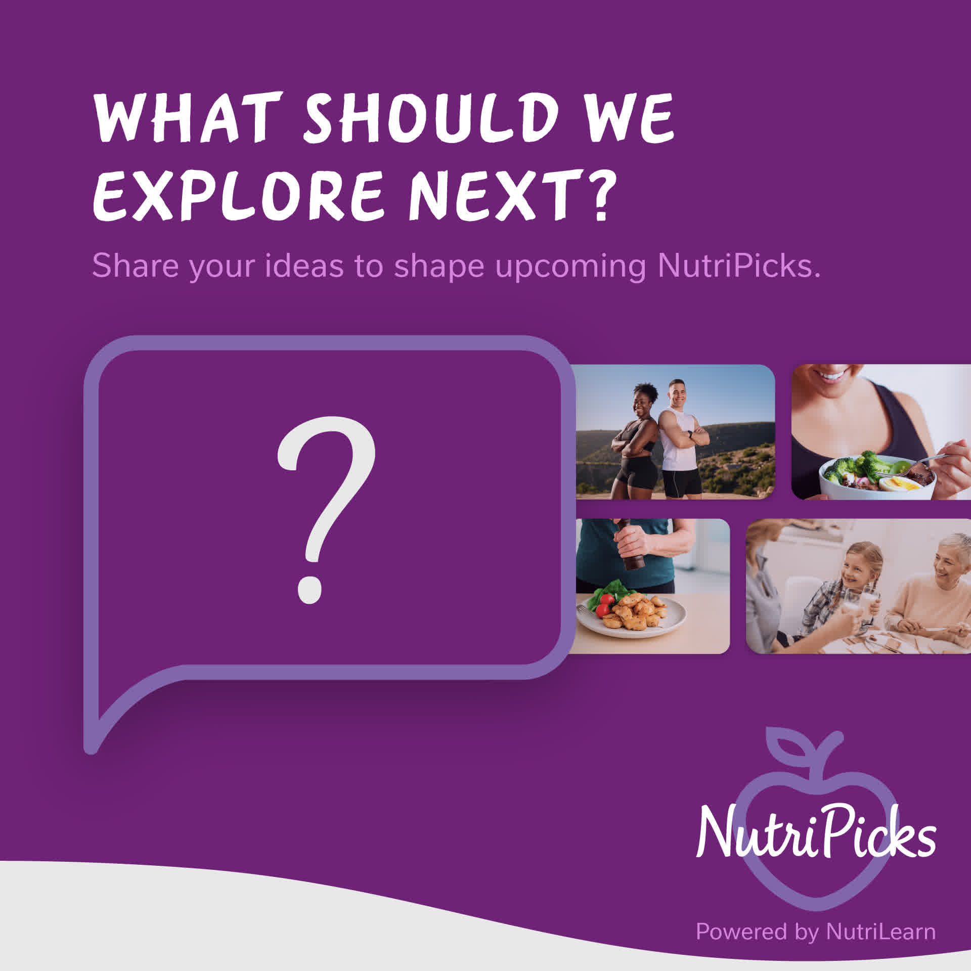 NutriPicks social post